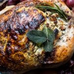 Chicken with dried fruits and nuts